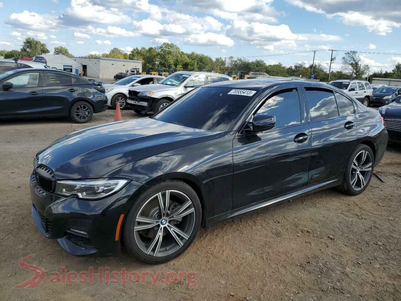 2019 BMW 3 SERIES — VIN WBA5R7C54KAJ79052