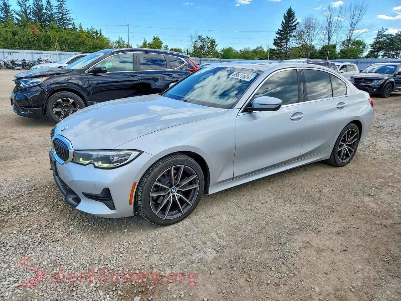 2019 BMW 3 SERIES — VIN WBA5R7C56KAJ83314