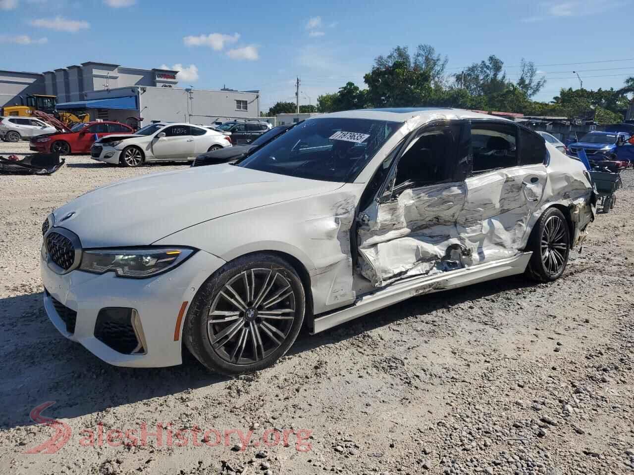2020 BMW M3 — VIN WBA5U7C01LAF54290