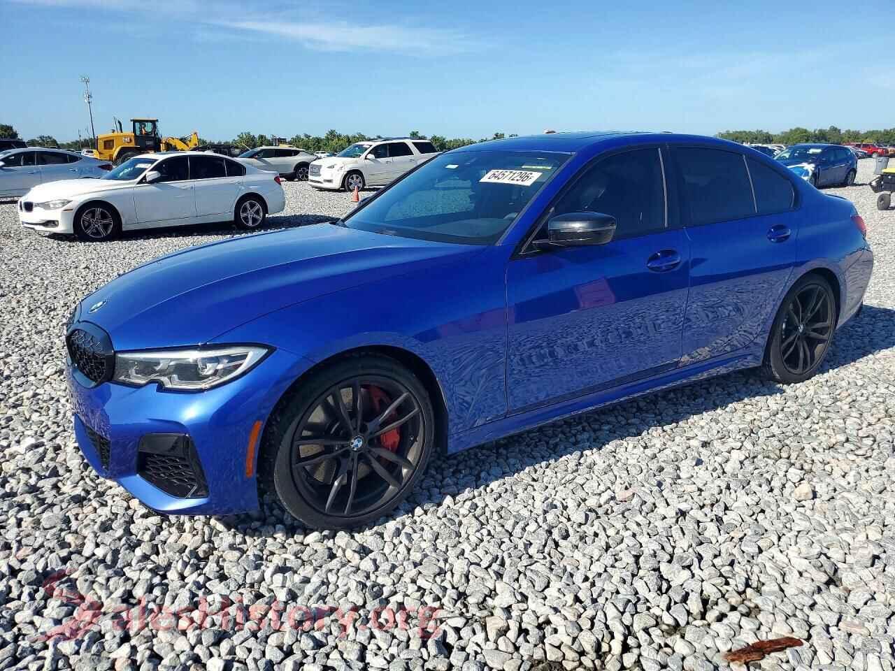 2021 BMW M3 — VIN WBA5U7C09MFK93380