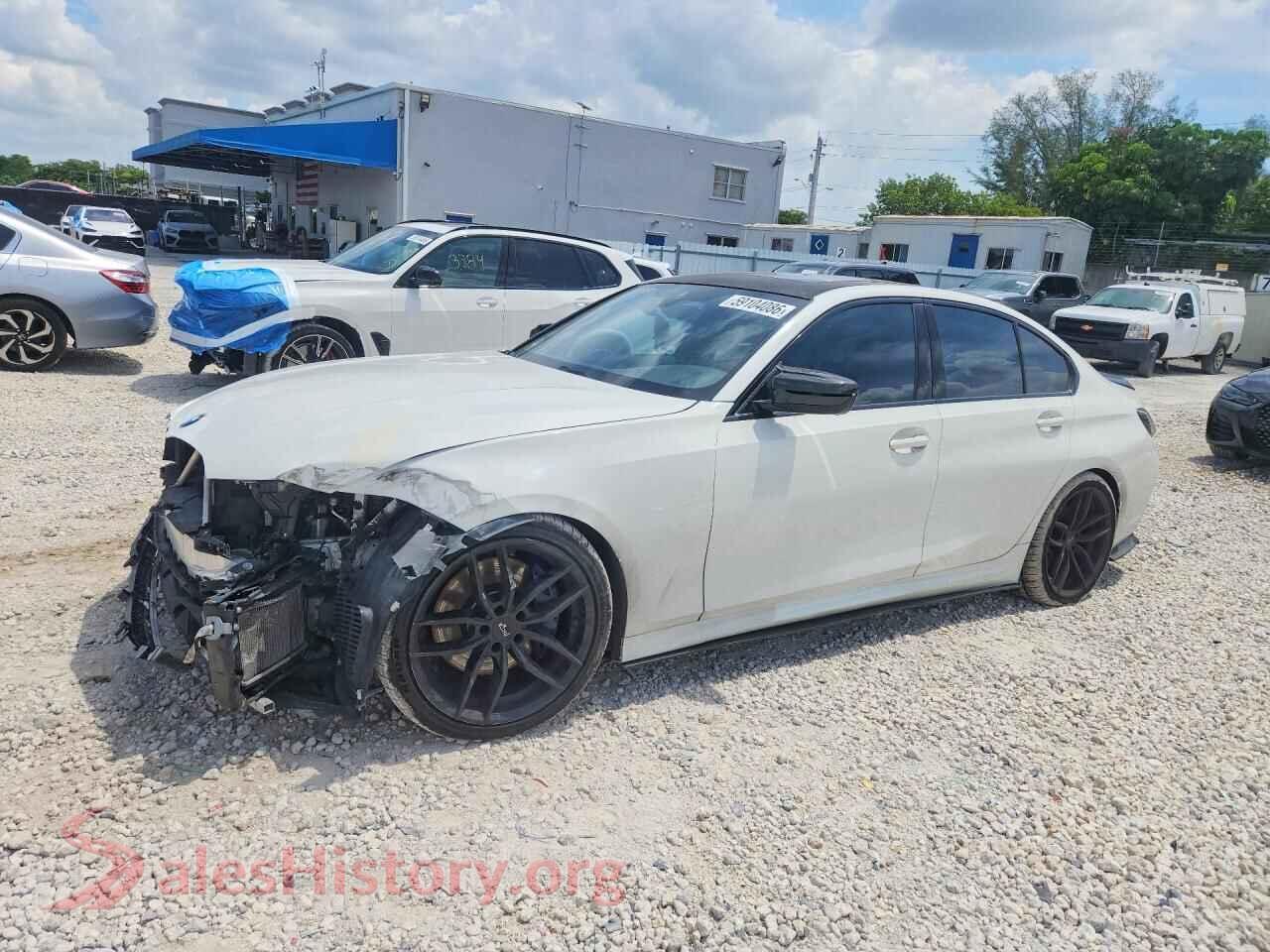2020 BMW M3 — VIN WBA5U9C05LA383522