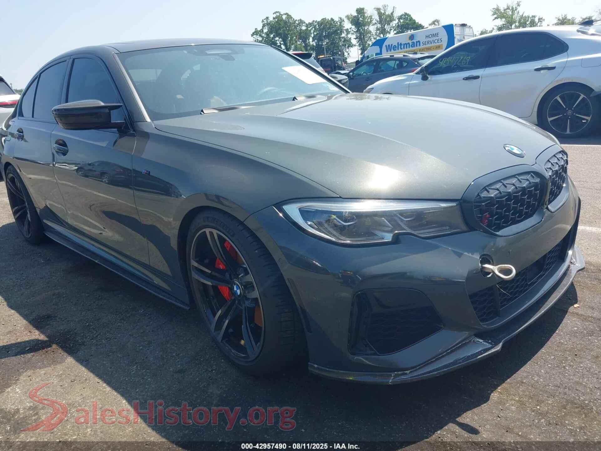 2020 BMW 3 SERIES — VIN WBA5U9C05LFH41417