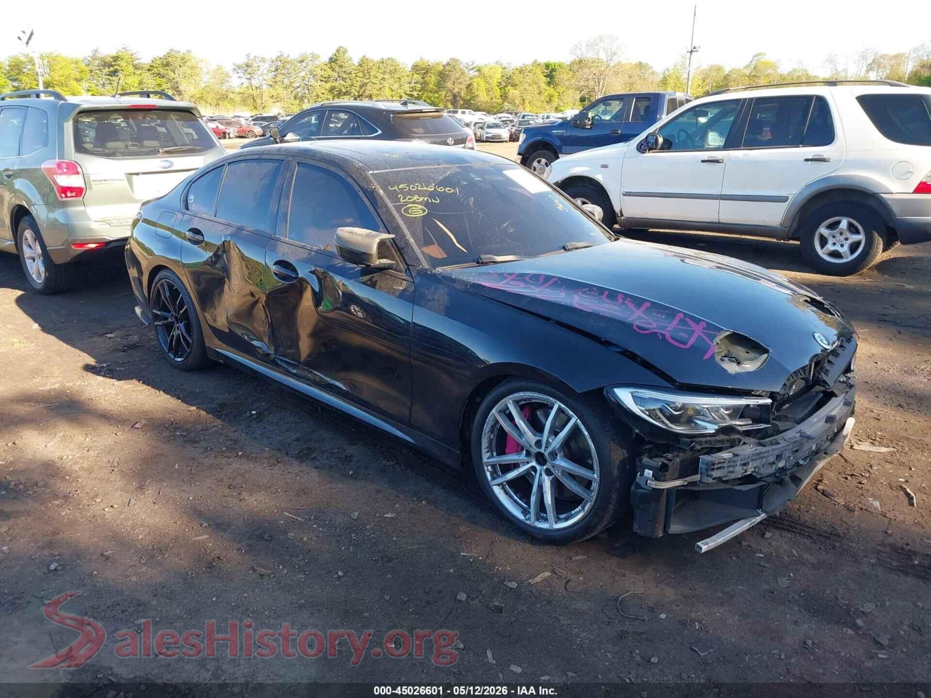 2020 BMW M340I — VIN WBA5U9C08LFK01301