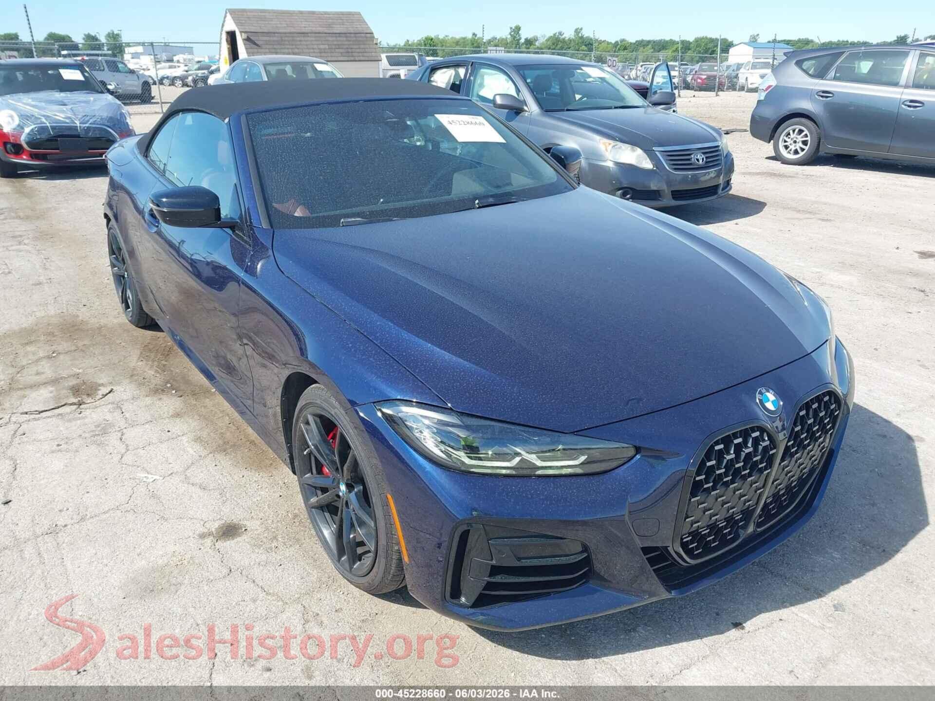 2023 BMW M440I — VIN WBA63AT09PCL24959