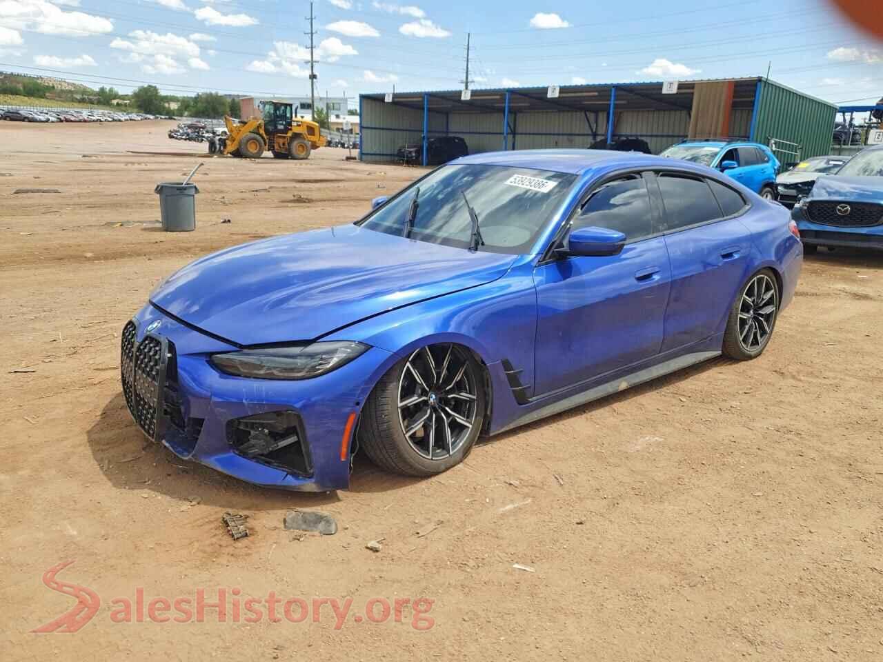 2022 BMW 4 SERIES — VIN WBA63AV02NFM87557