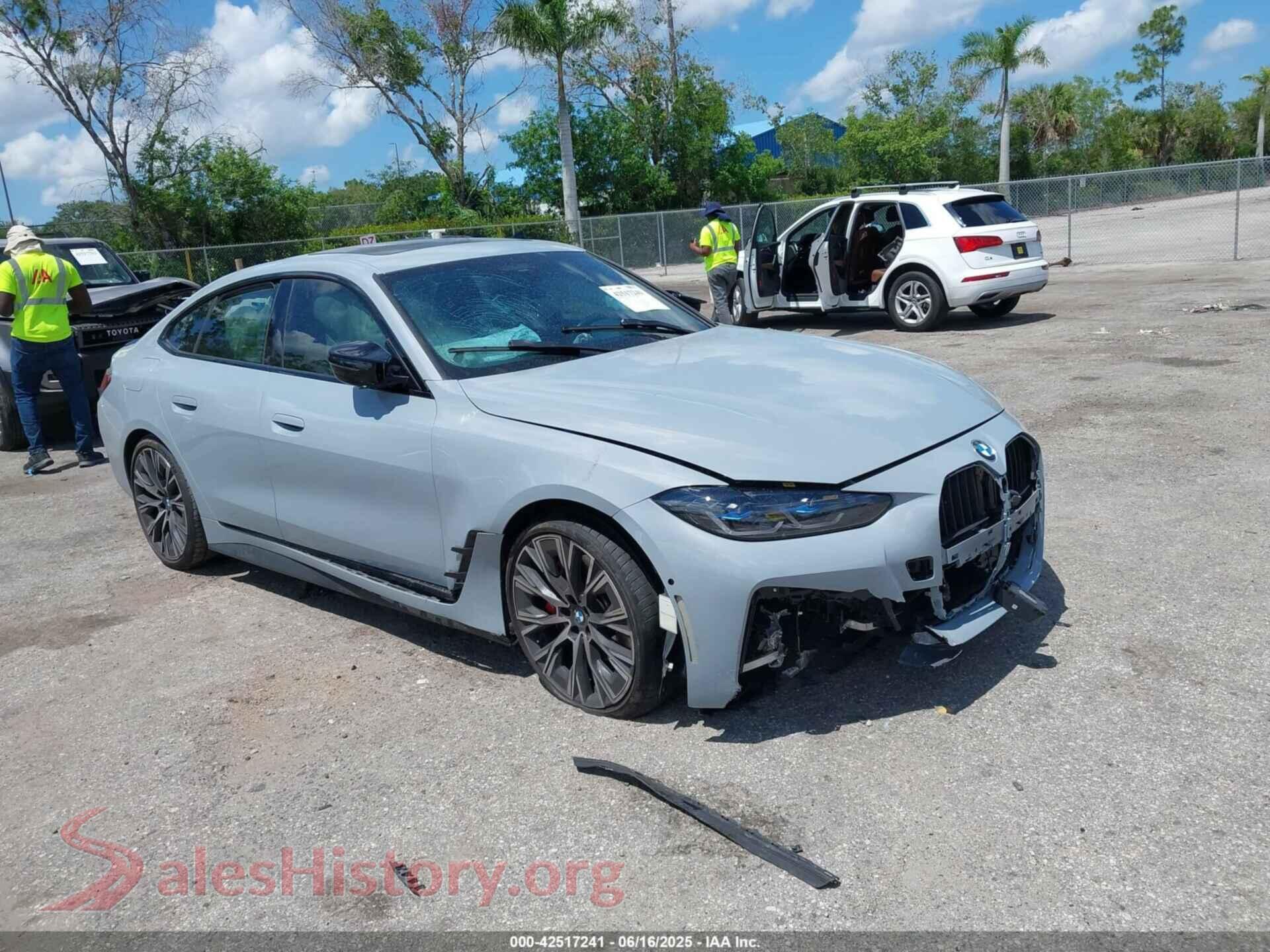 2023 BMW M440I GRAN COUPE — VIN WBA63AW0XPFP50556