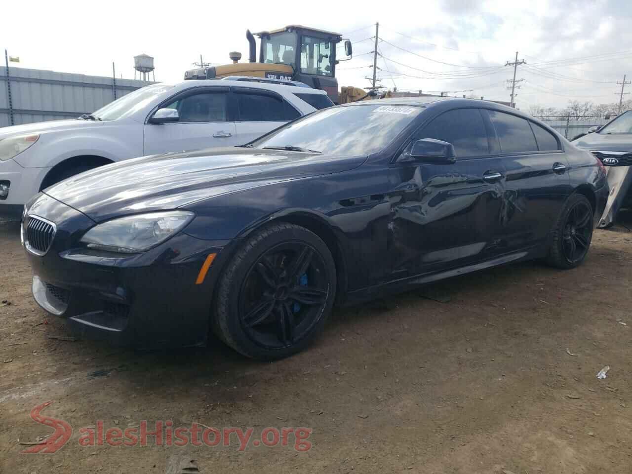 2014 BMW 6 SERIES — VIN WBA6A0C50EDZ04555
