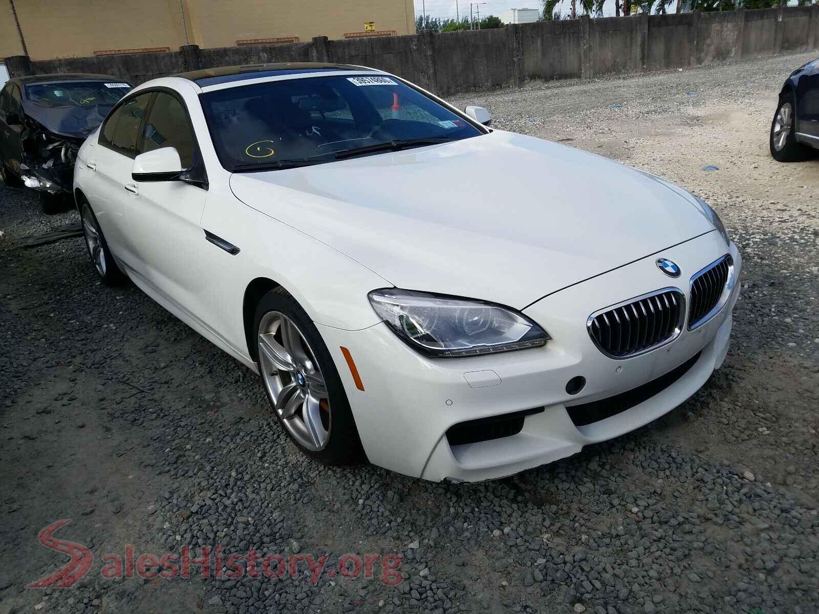 2015 BMW 640 I GRAN — VIN WBA6A0C51FD318383