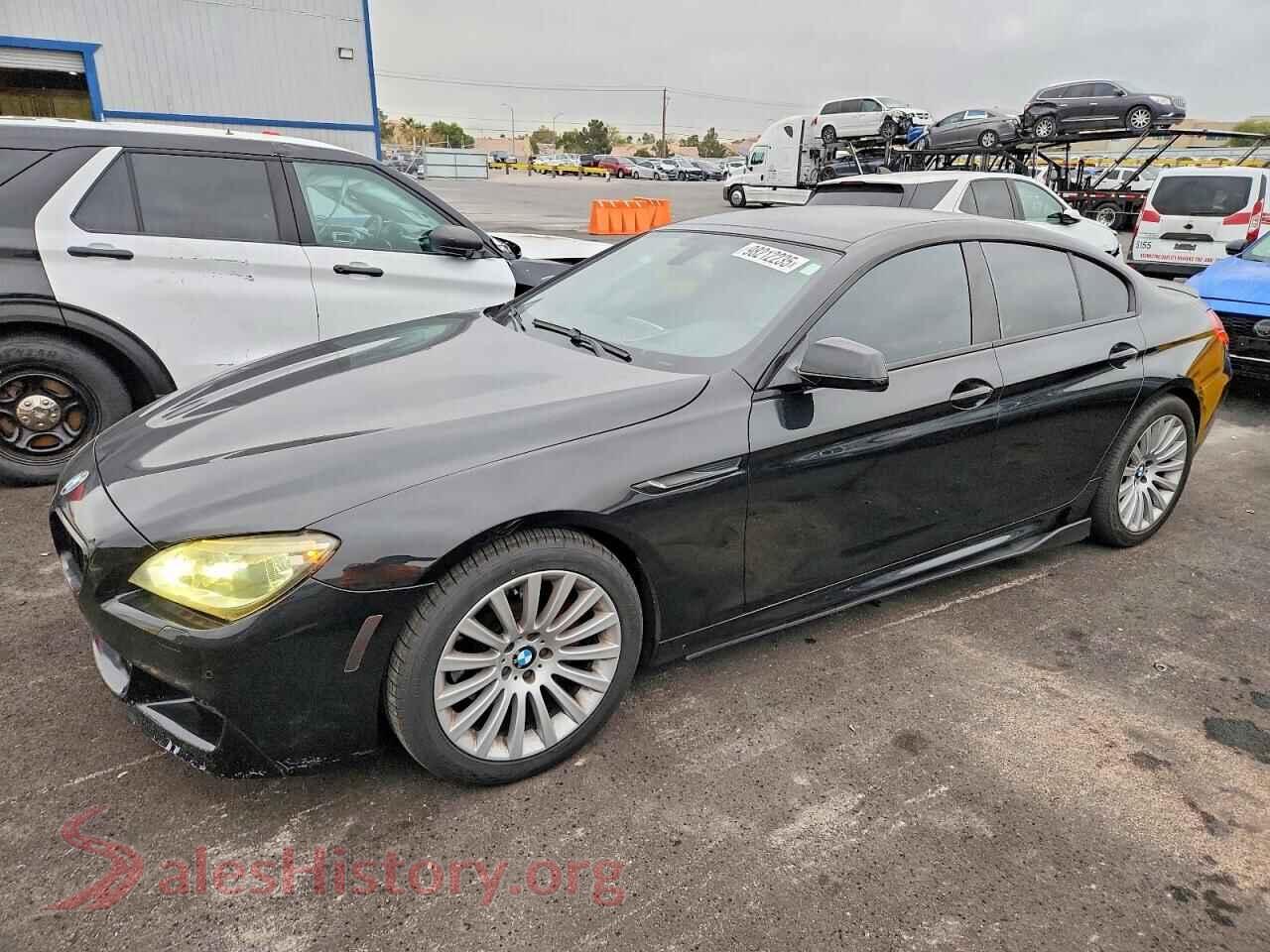 2014 BMW 6 SERIES — VIN WBA6A0C57ED317169