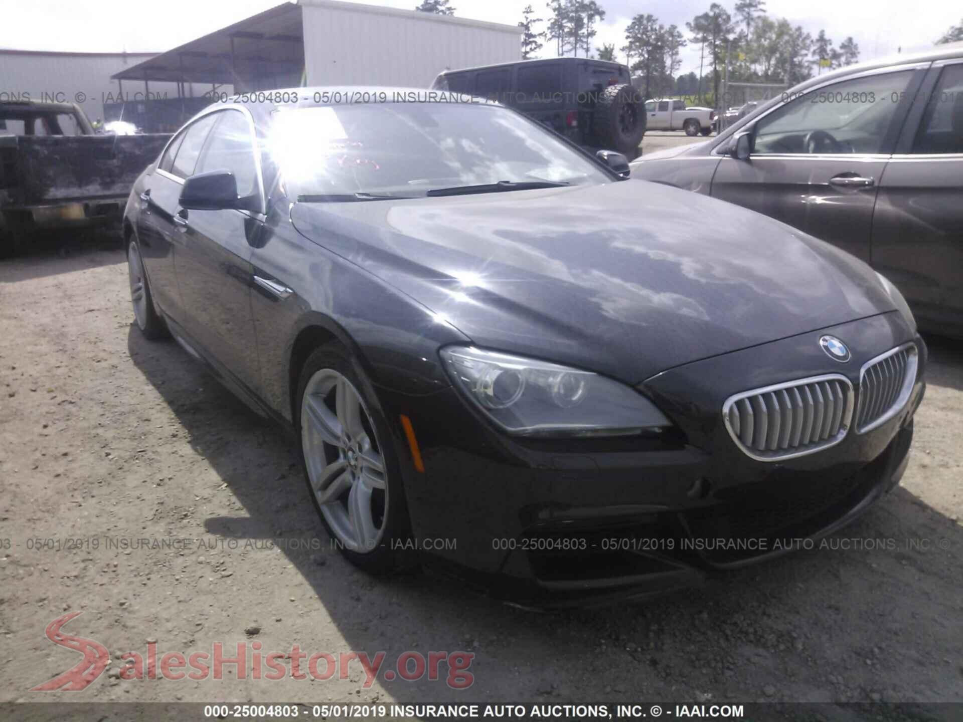 2013 BMW 650 — VIN WBA6B2C56DDG66592