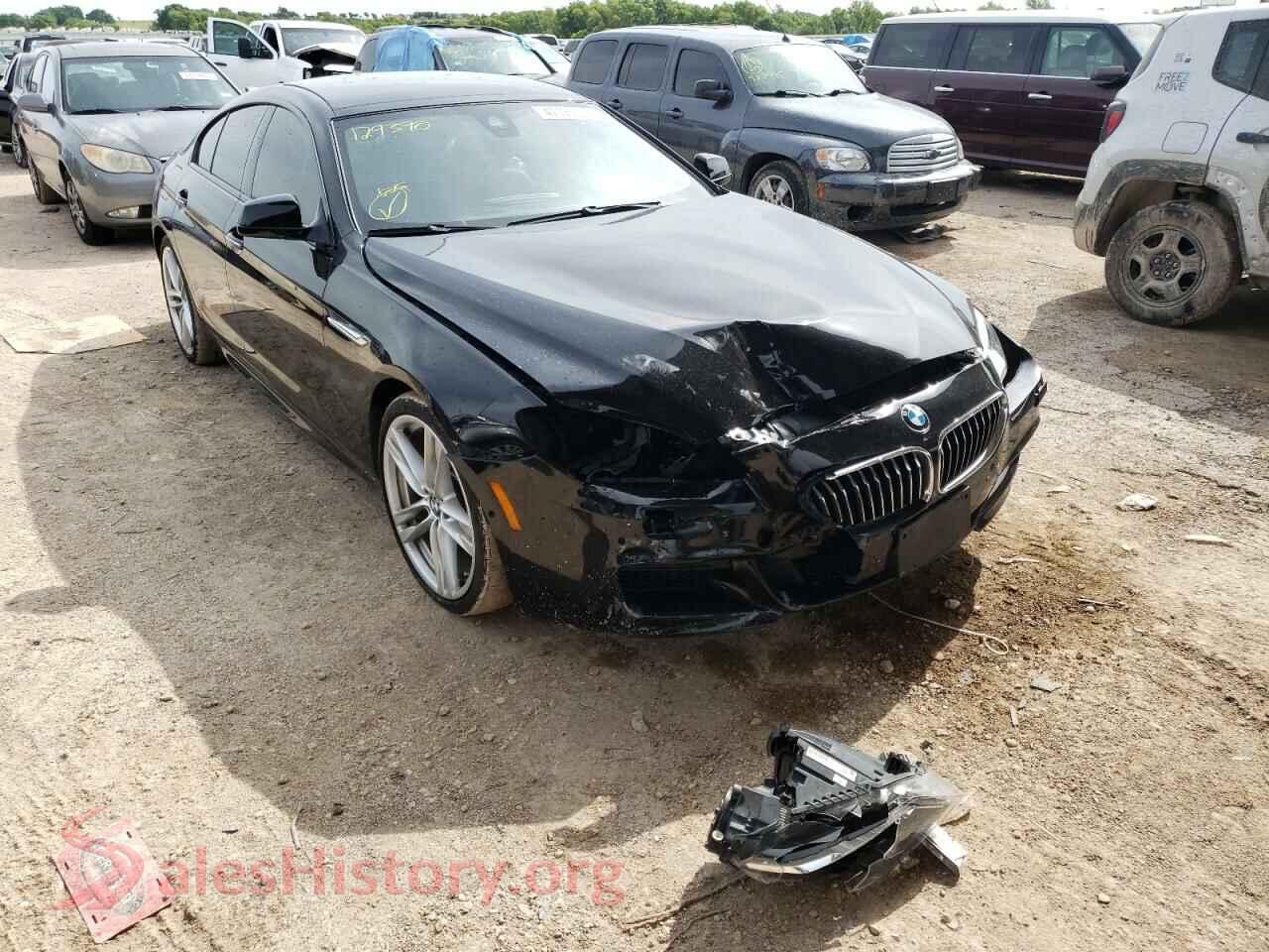 2014 BMW 6 SERIES — VIN WBA6B2C57ED129390