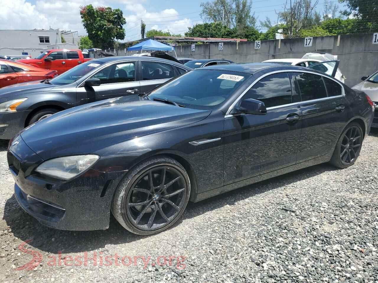 2013 BMW 6 SERIES — VIN WBA6B2C59DDG66912