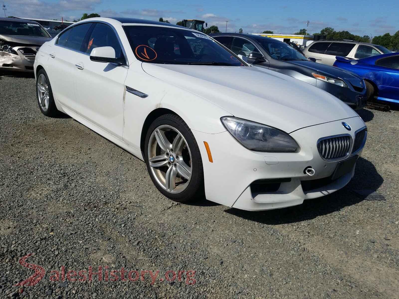2013 BMW 6 SERIES — VIN WBA6B4C58DD098144