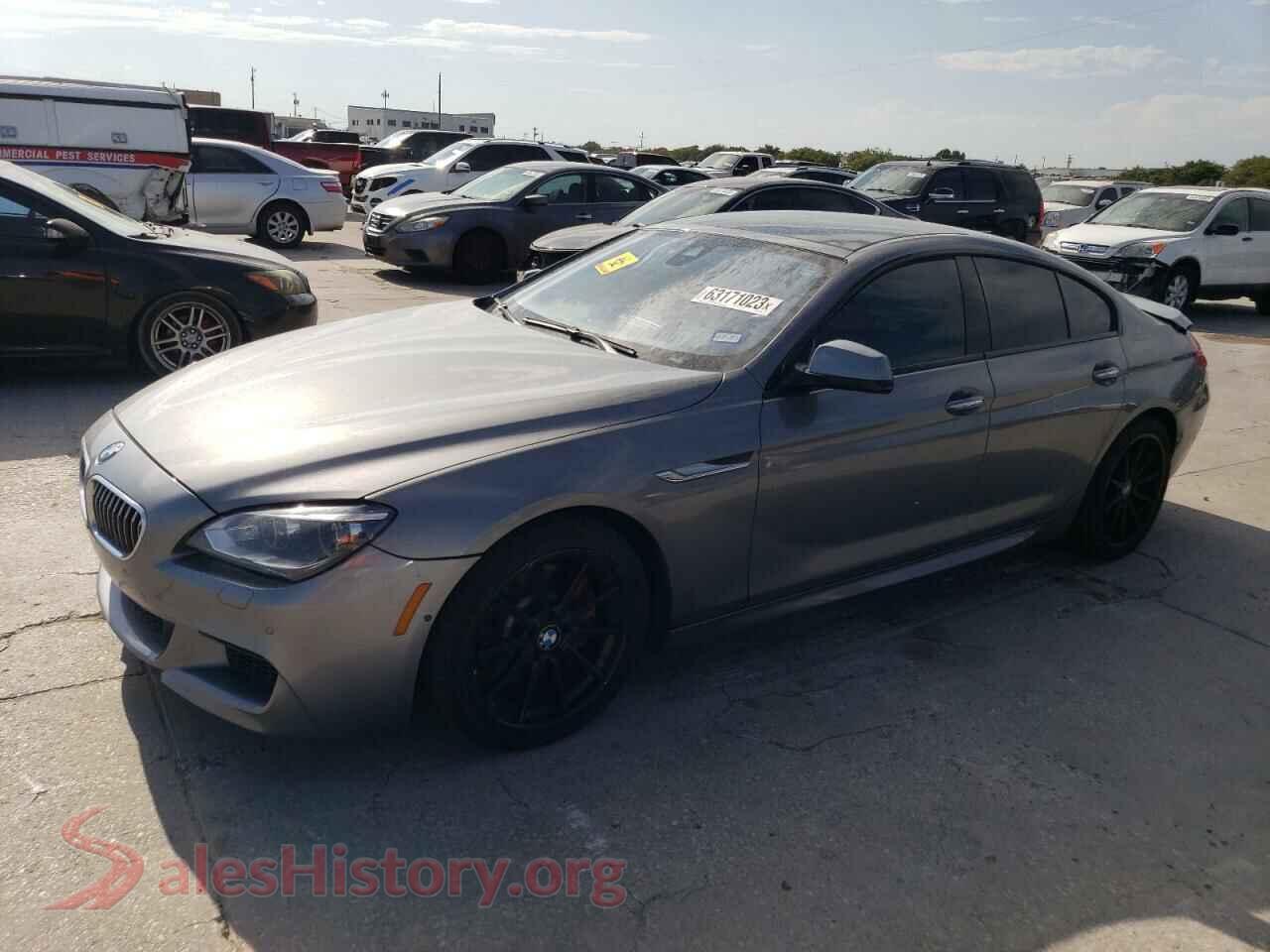 2014 BMW 6 SERIES — VIN WBA6B8C52ED452412