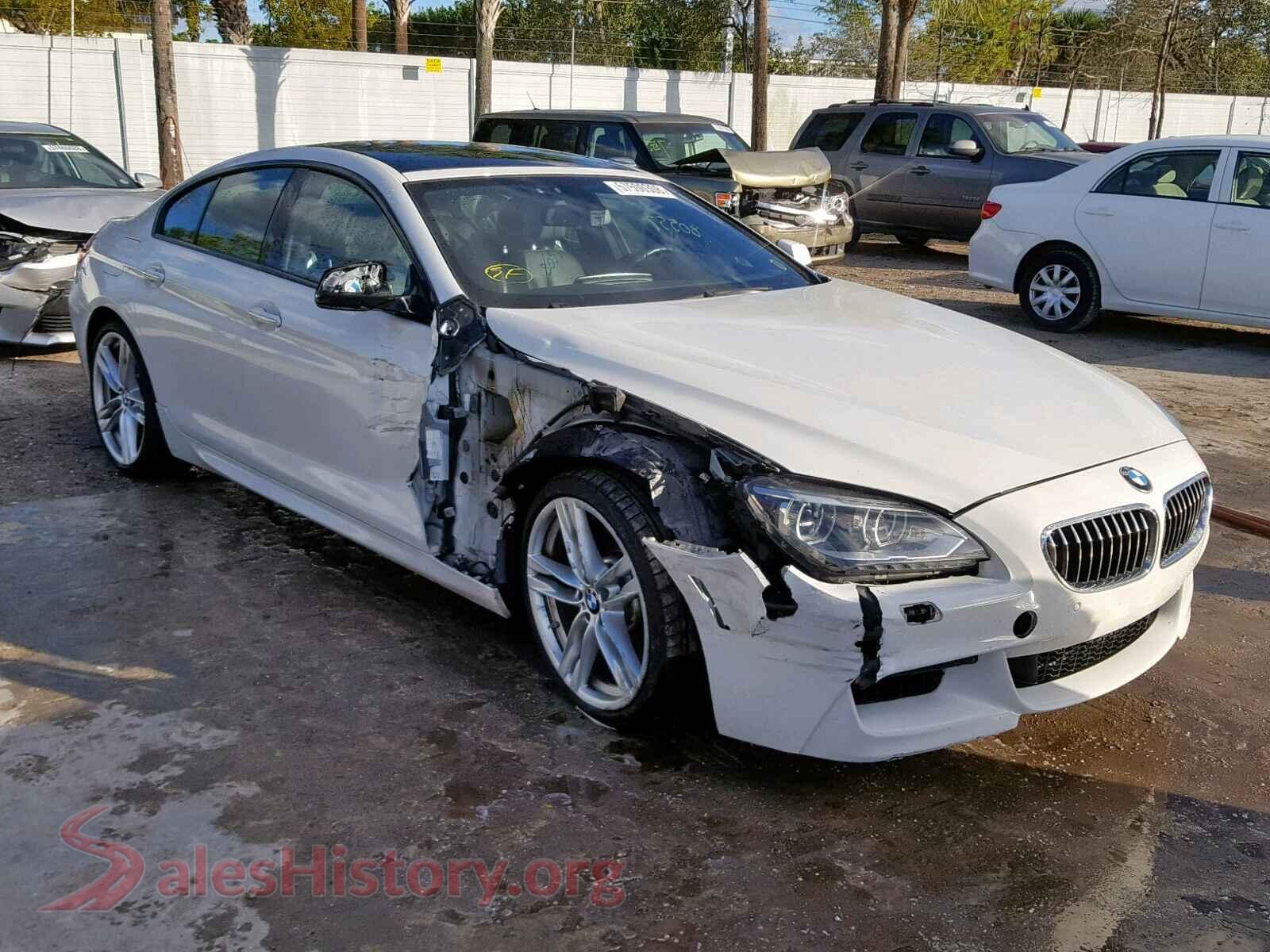 2014 BMW 6 SERIES — VIN WBA6B8C56EDZ72743