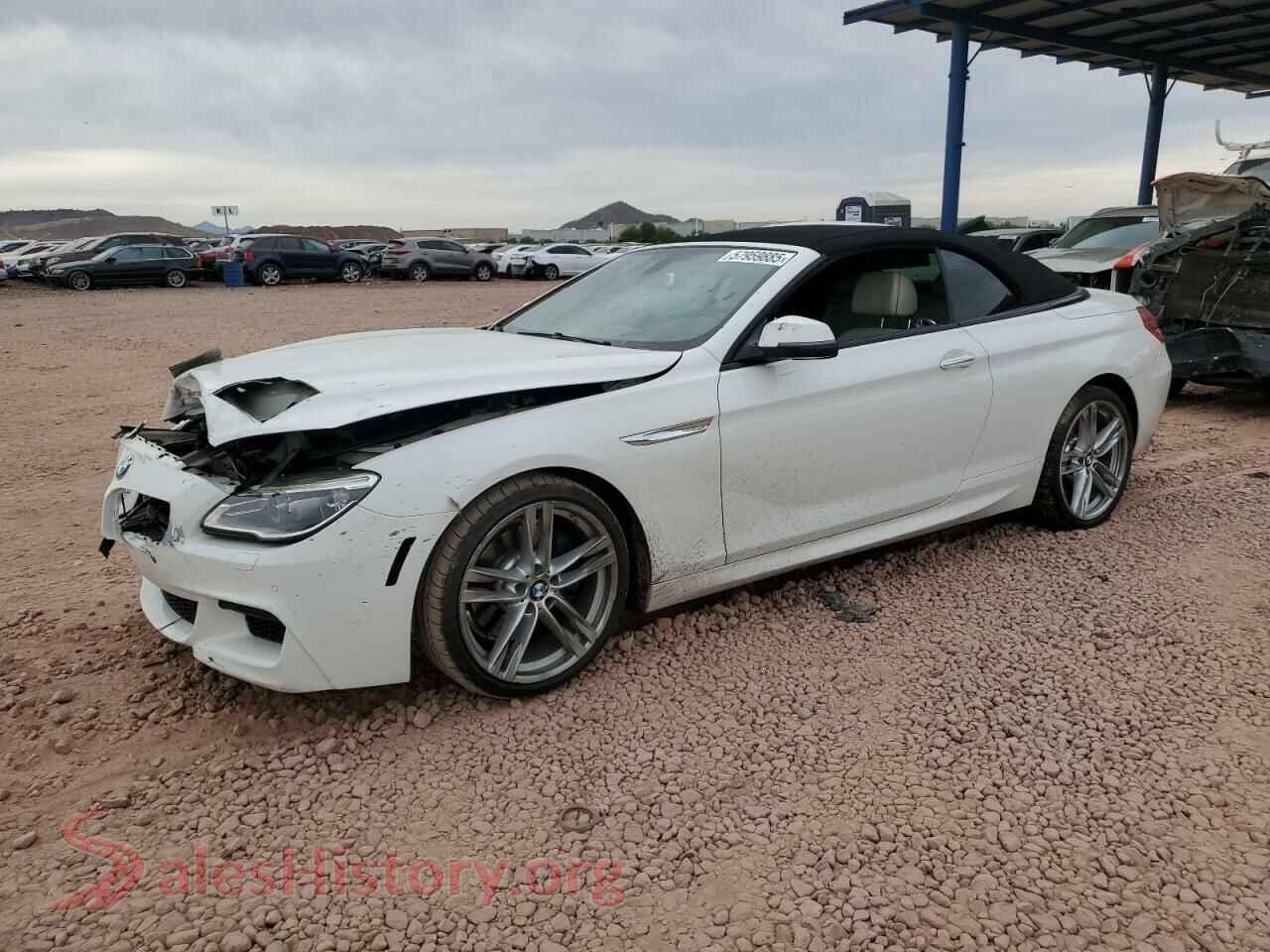 2016 BMW 6 SERIES — VIN WBA6F1C57GGT83200