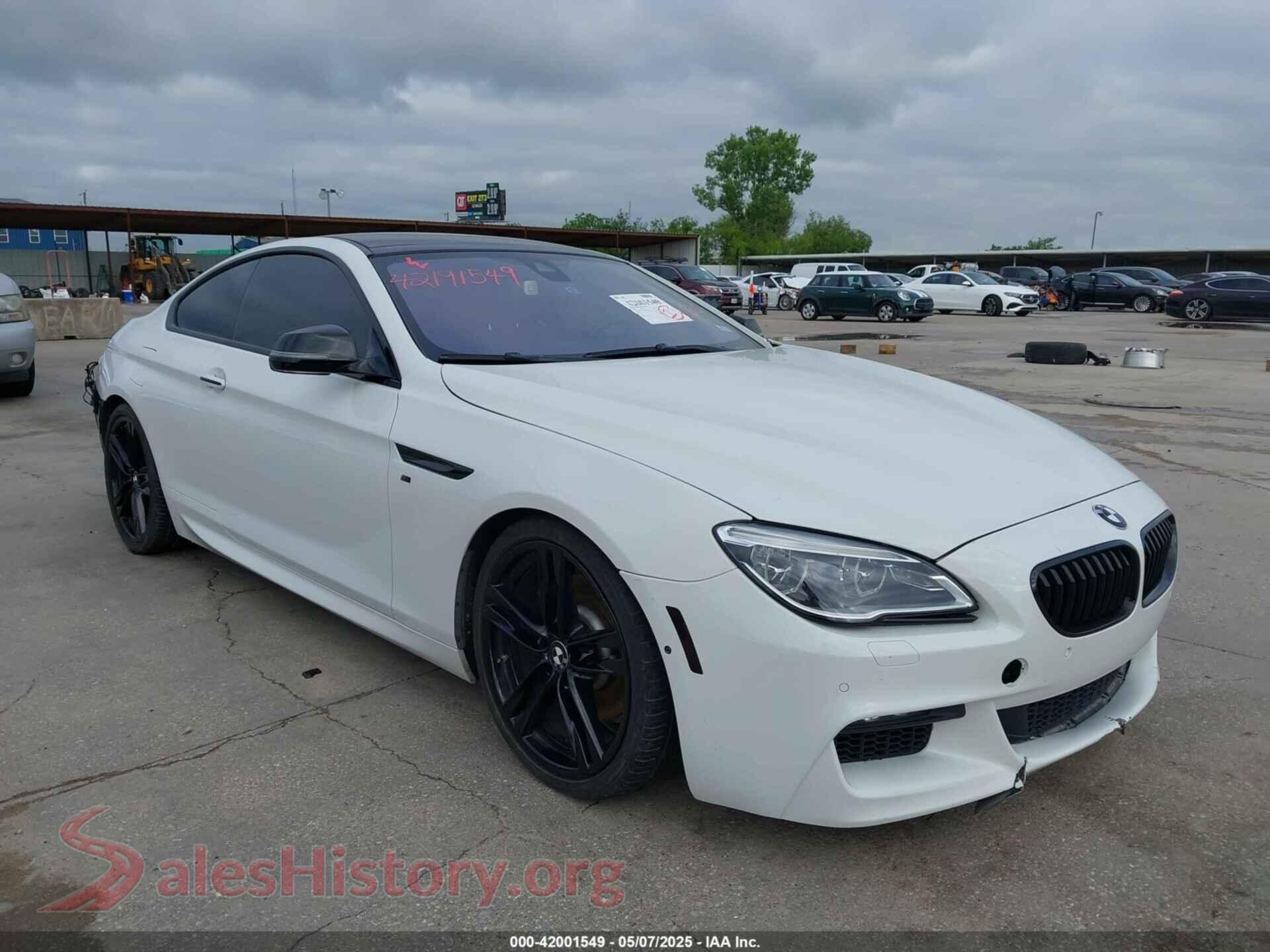 2017 BMW 640I — VIN WBA6H1C52HD933108
