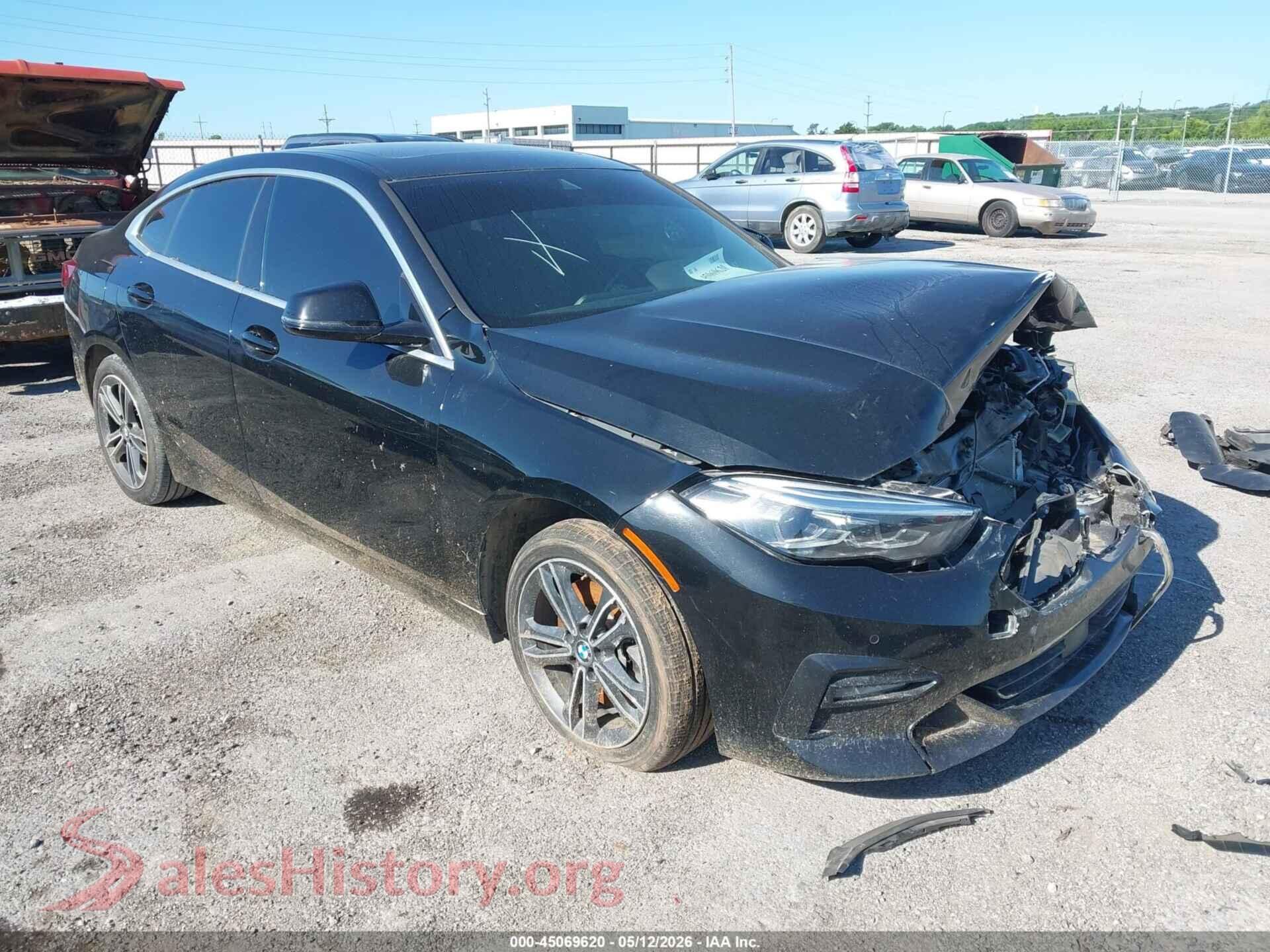 2021 BMW 228I GRAN COUPE — VIN WBA73AK06M7H46152