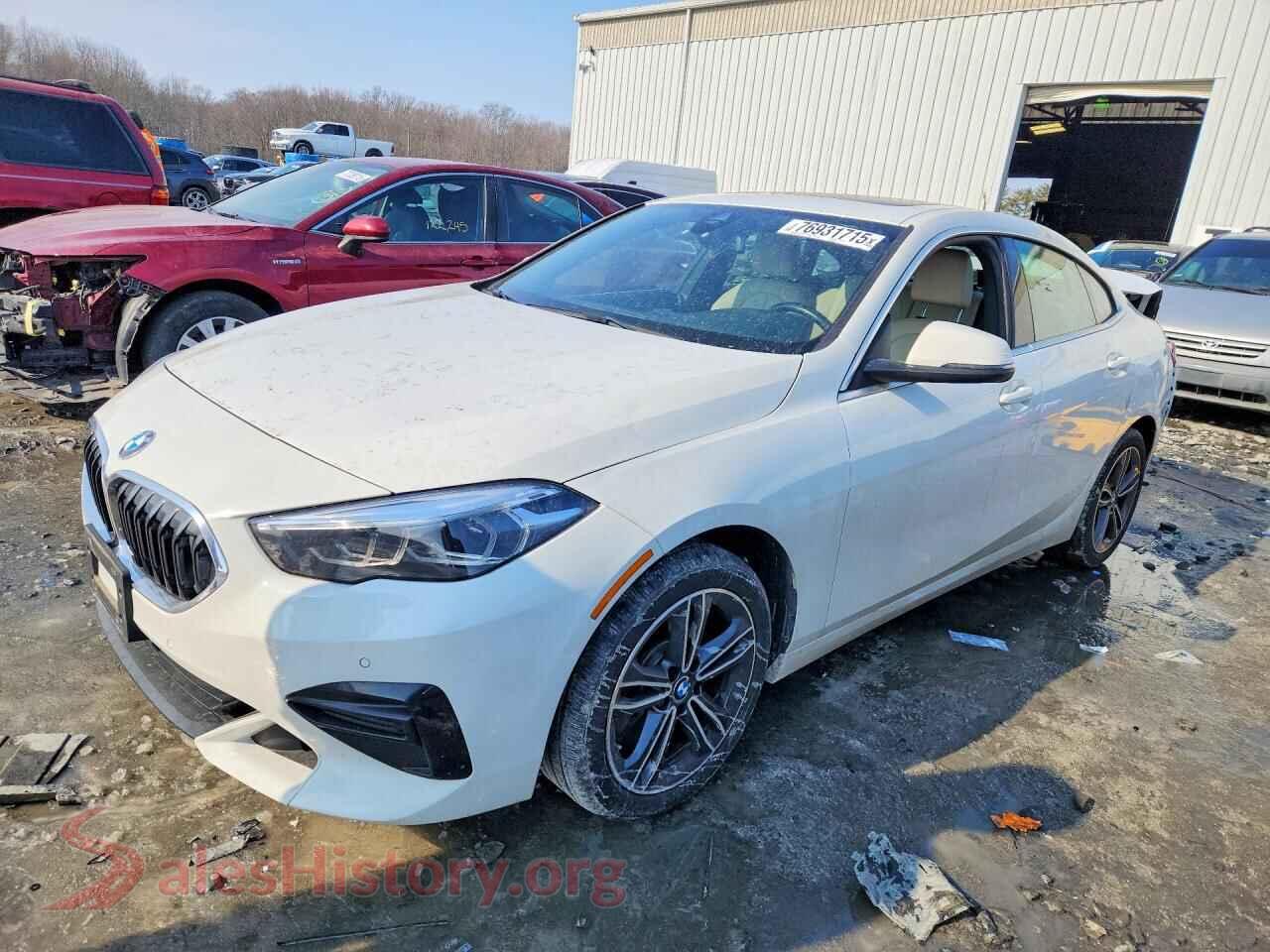 2022 BMW 2 SERIES — VIN WBA73AK08N7K60781