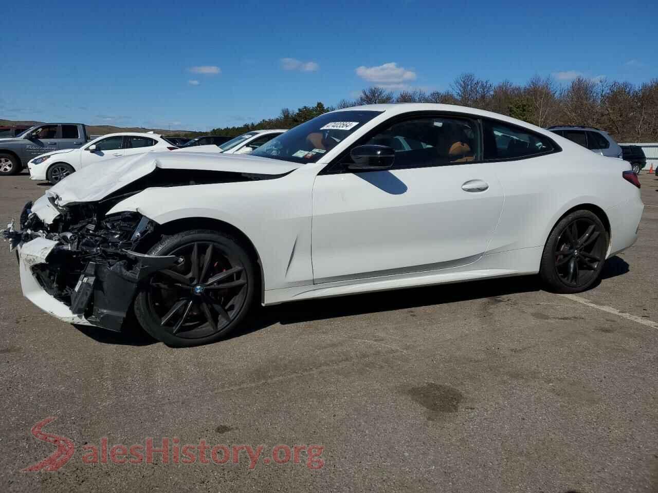 2022 BMW 4 SERIES — VIN WBA73AP06NCK90801