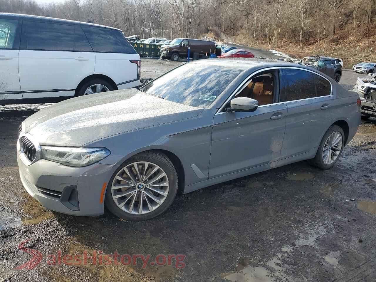2021 BMW 5 SERIES — VIN WBA73BJ00MWX20141