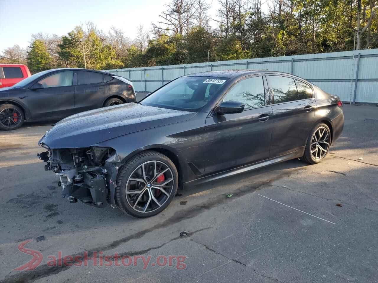 2022 BMW 5 SERIES — VIN WBA73BJ00NWX54601