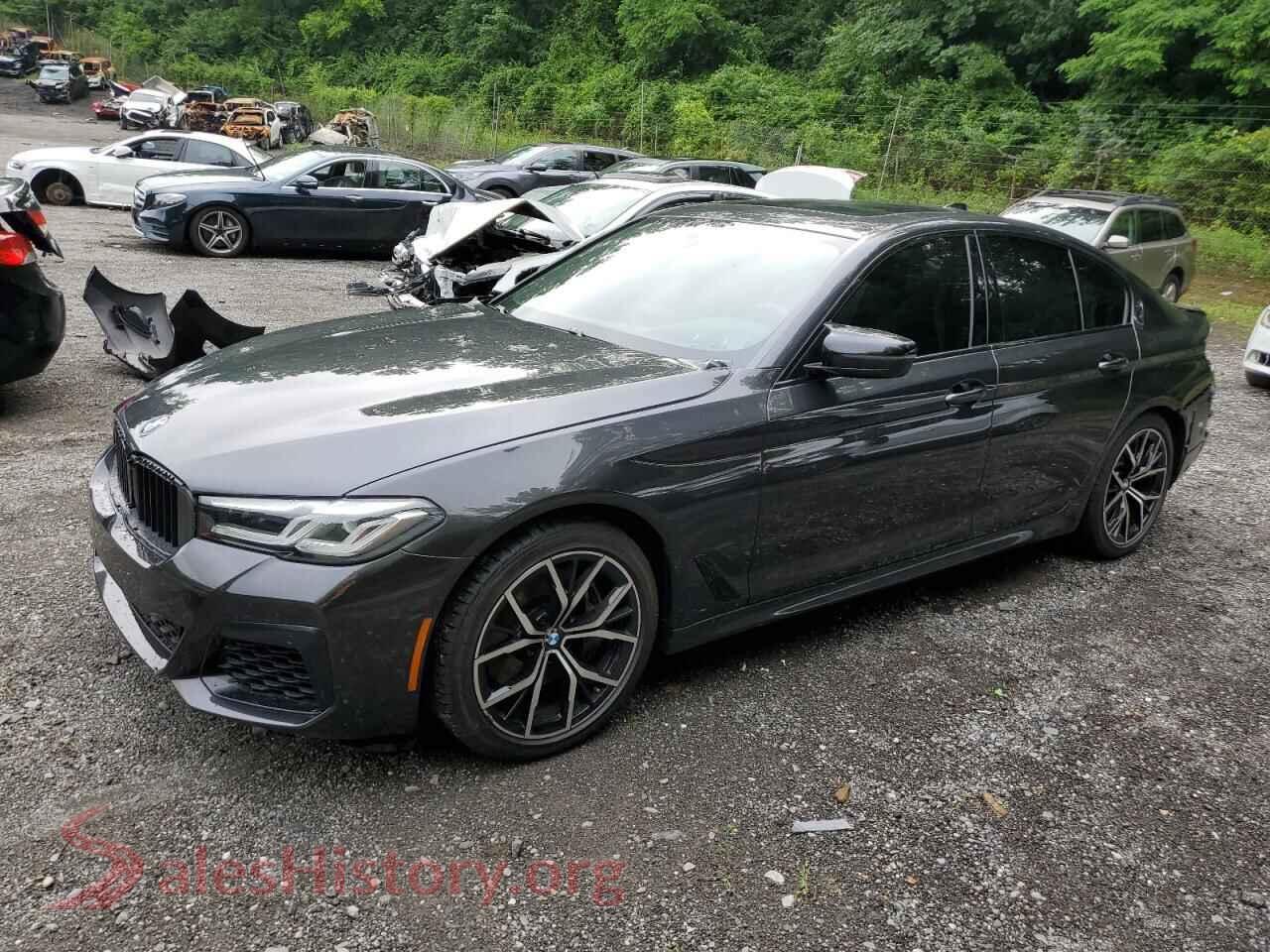 2022 BMW 5 SERIES — VIN WBA73BJ04NWX54018