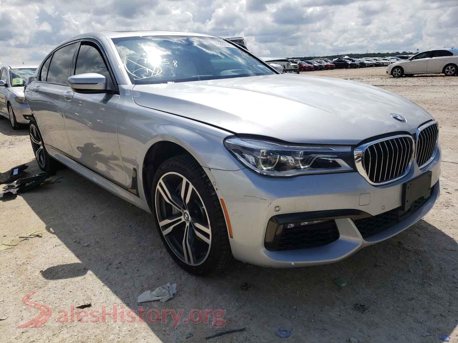 2019 BMW 7 SERIES — VIN WBA7F0C55KGM25595