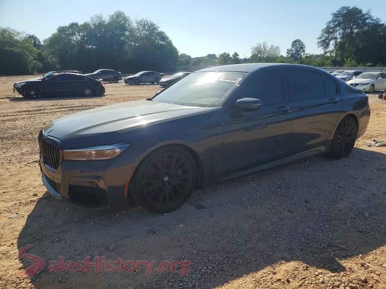 2022 BMW 7 SERIES — VIN WBA7T2C01NCH14075