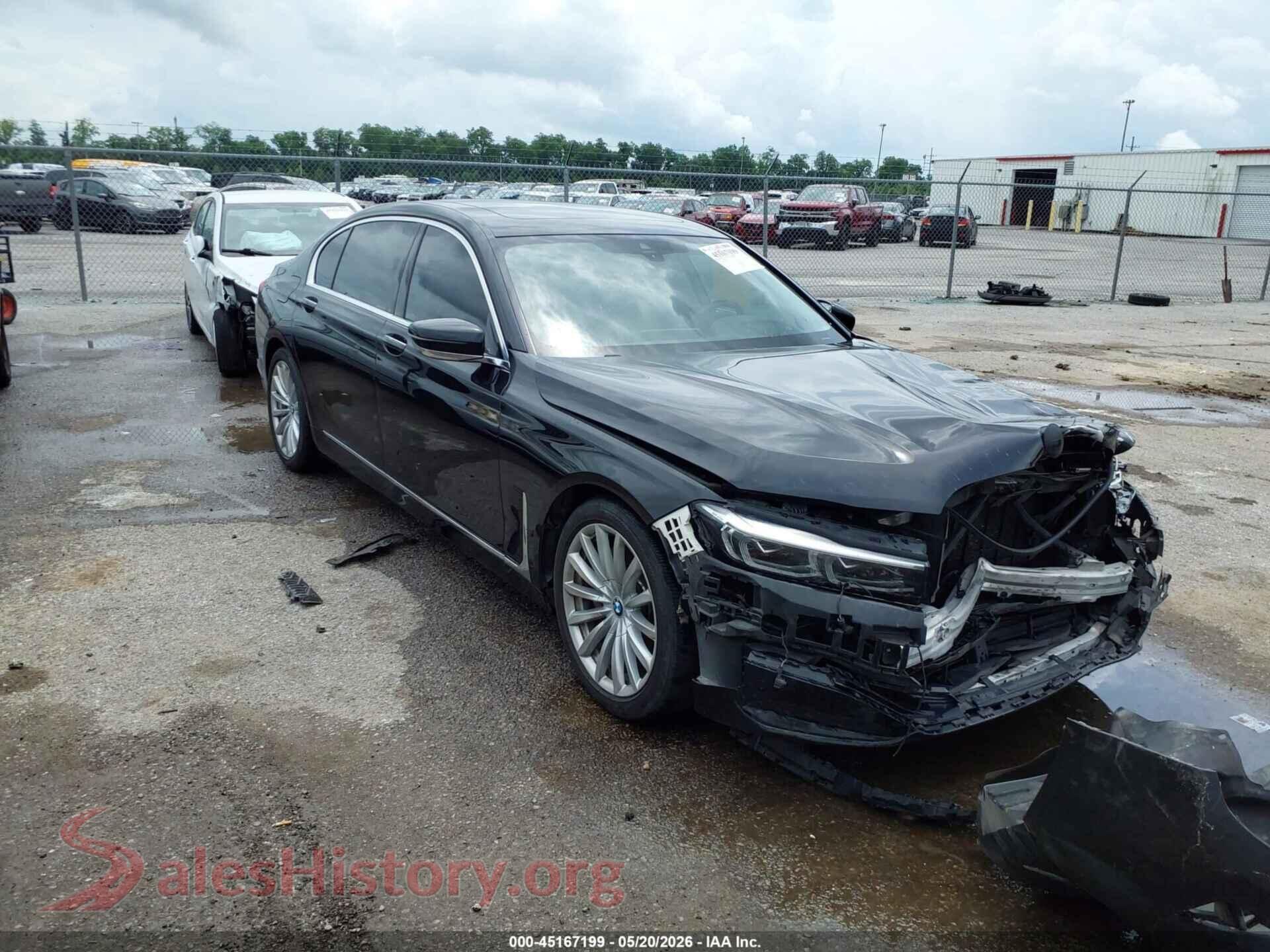 2020 BMW 740I — VIN WBA7T2C09LCE09713