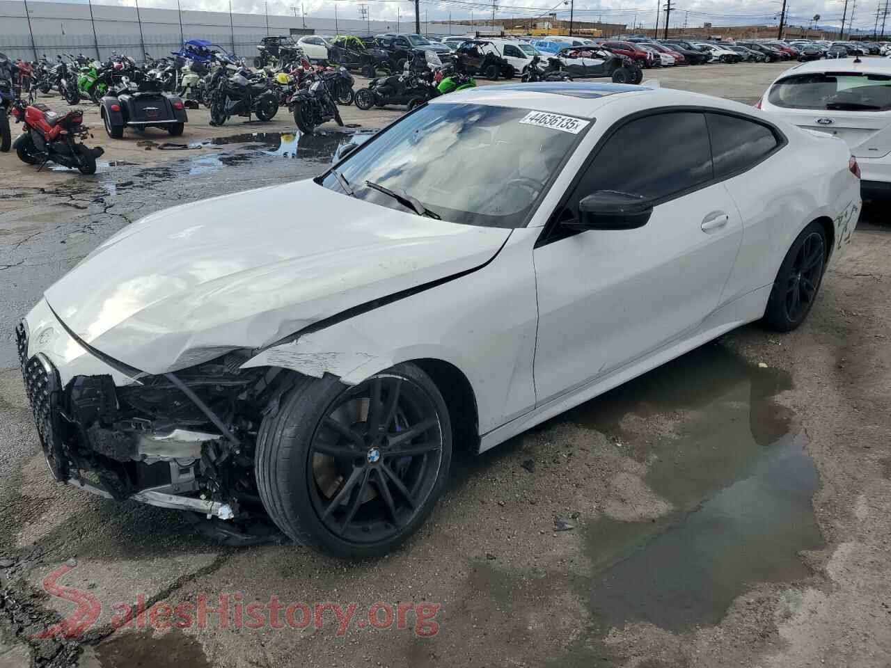 2022 BMW M4 — VIN WBA83AP07NCH73589