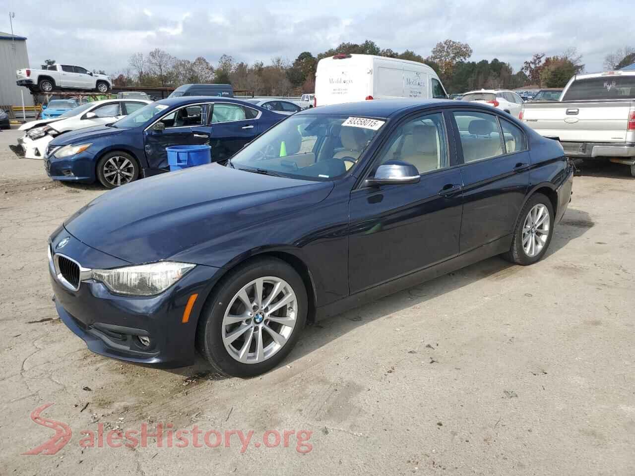 2016 BMW 3 SERIES — VIN WBA8A9C56GK619211