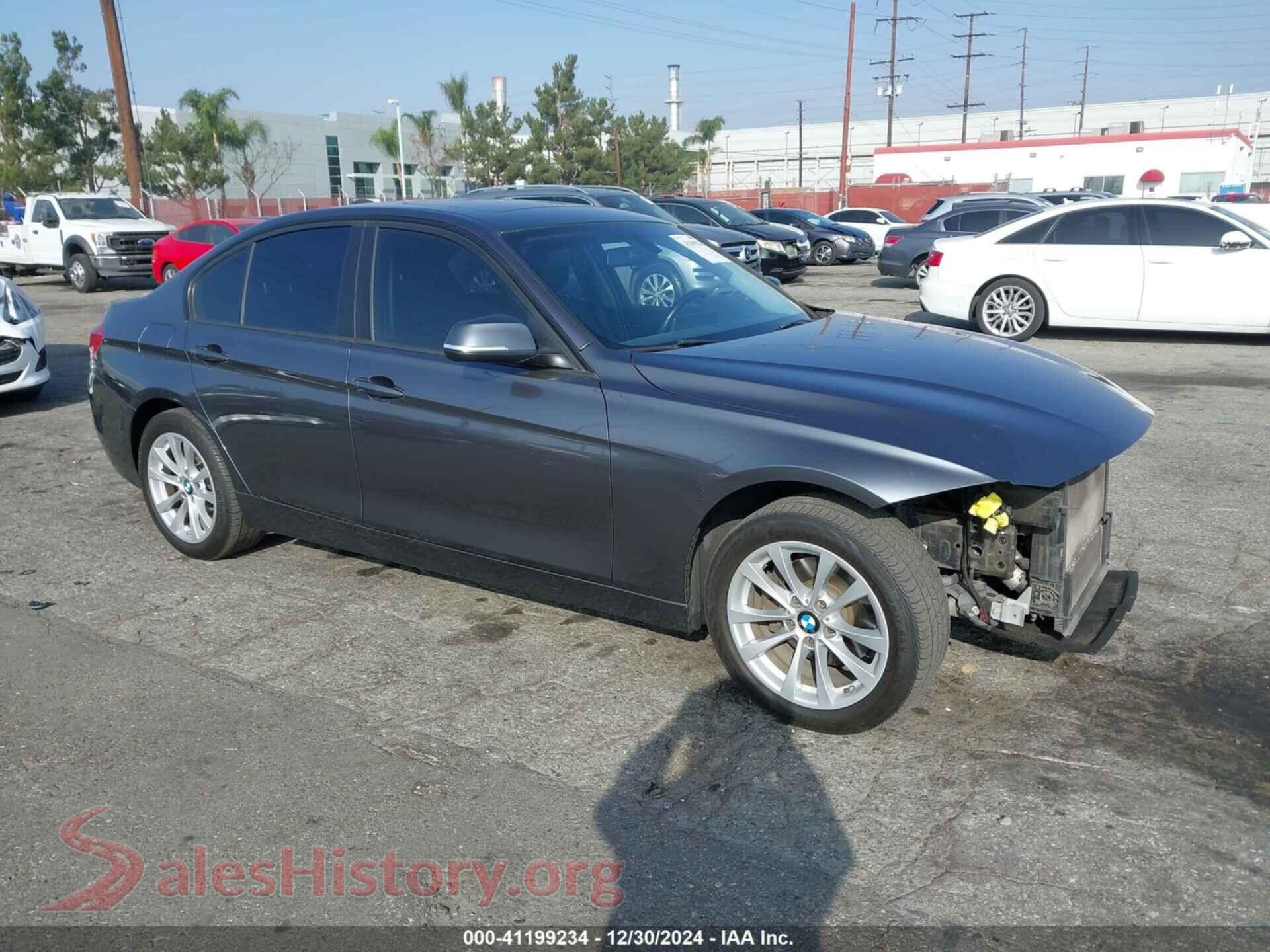 2016 BMW 320I — VIN WBA8A9C59GK618831