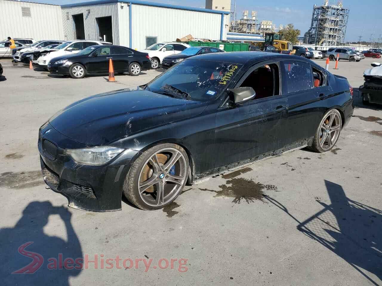 2016 BMW 3 SERIES — VIN WBA8B3C53GK384065
