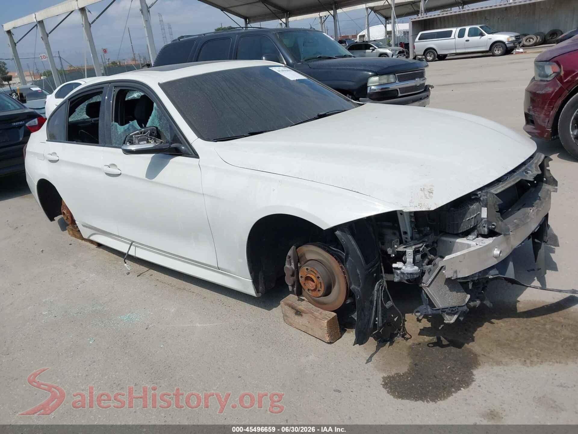 2016 BMW 340I — VIN WBA8B3C56GK383248