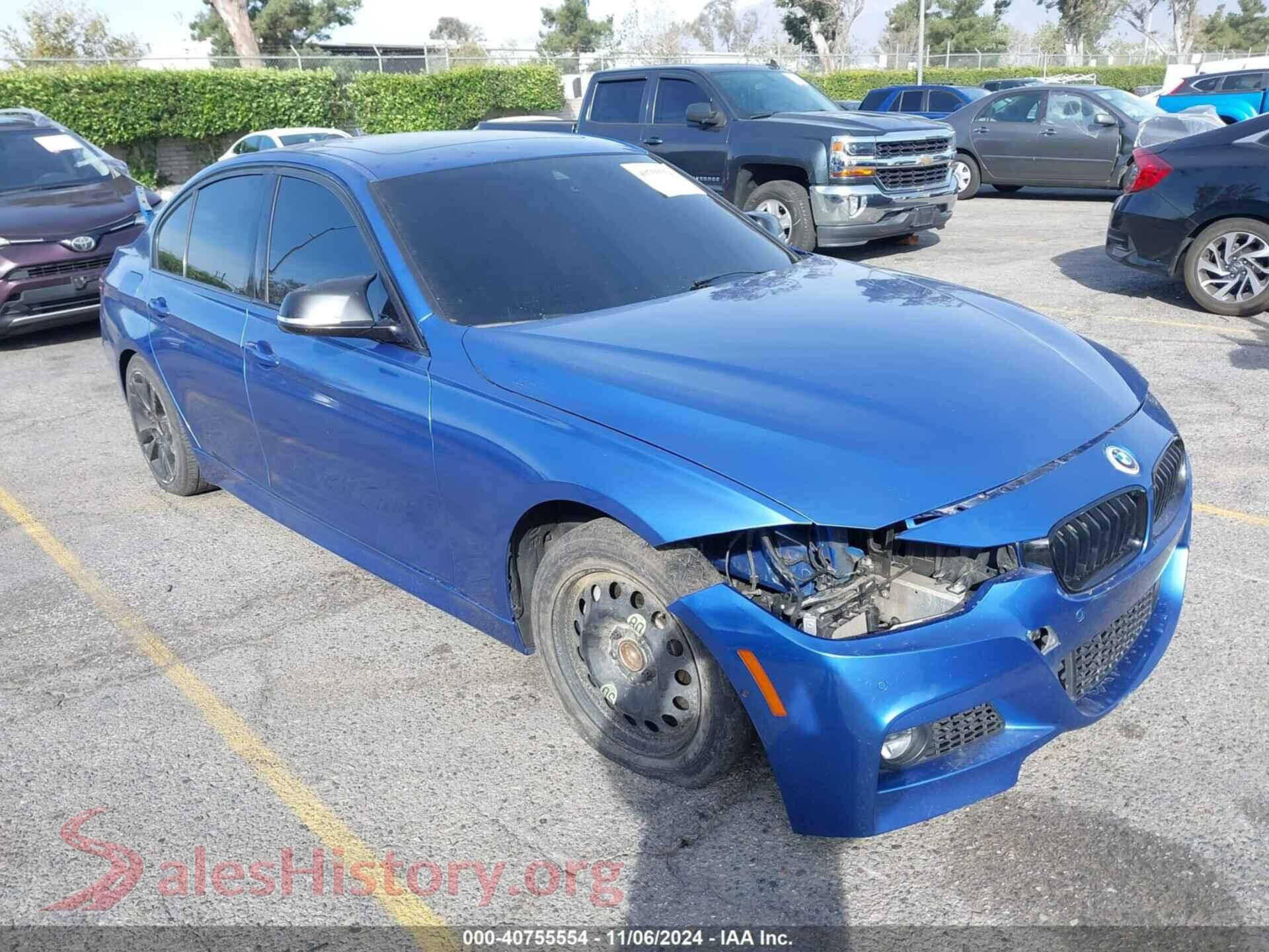 2016 BMW 340I — VIN WBA8B3C5XGK384144