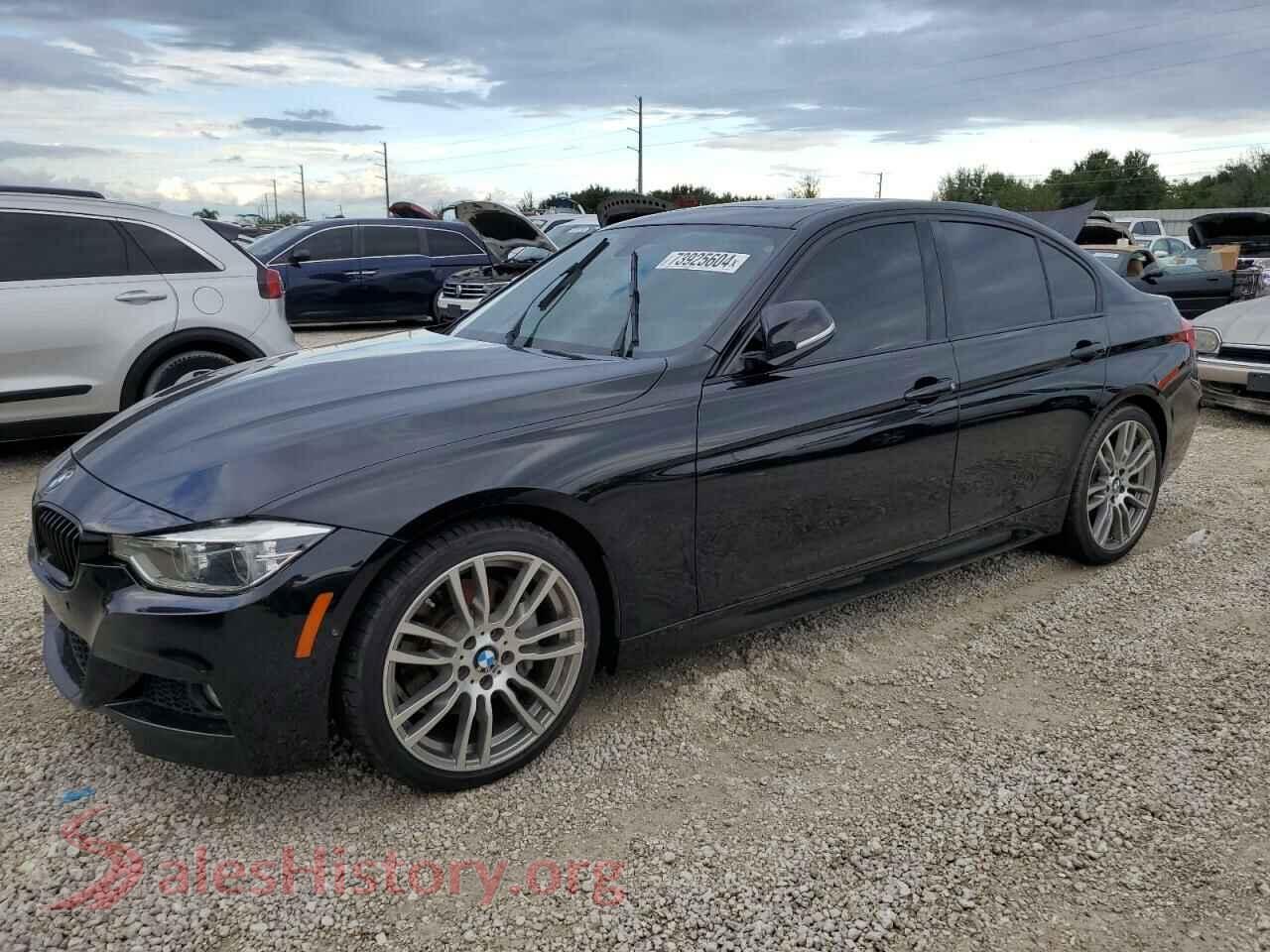 2017 BMW 3 SERIES — VIN WBA8B3G38HNU35990