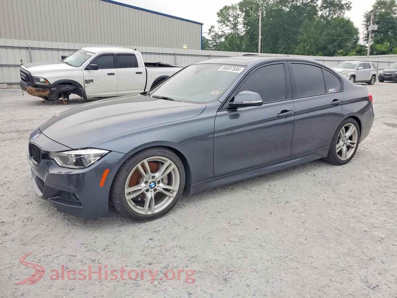 2017 BMW 3 SERIES — VIN WBA8B3G54HNU35163