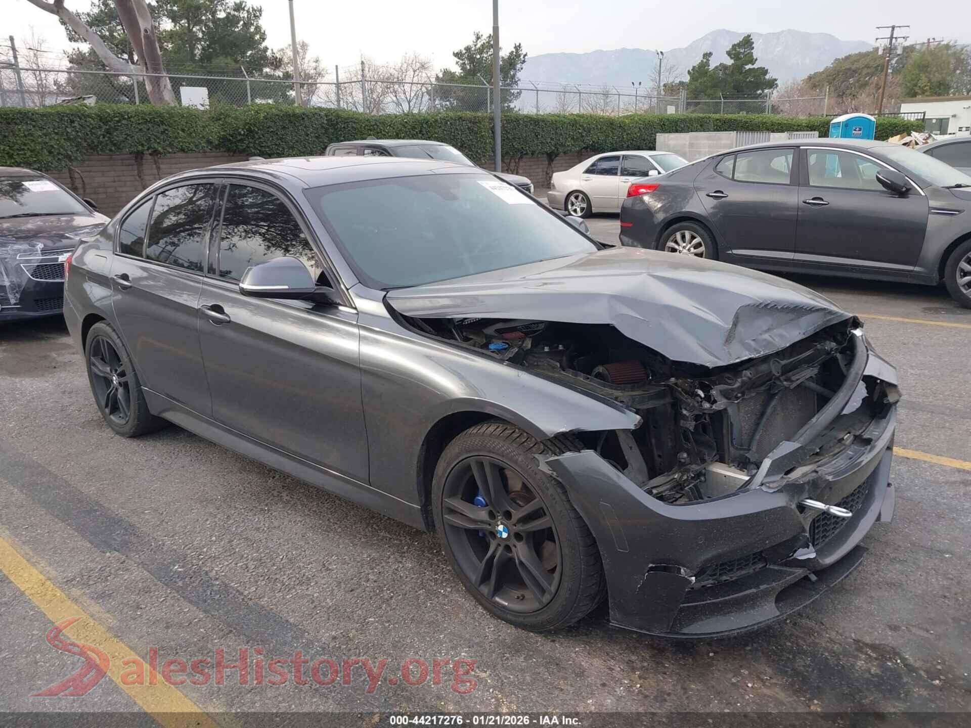 2017 BMW 340I — VIN WBA8B7C31HK858747
