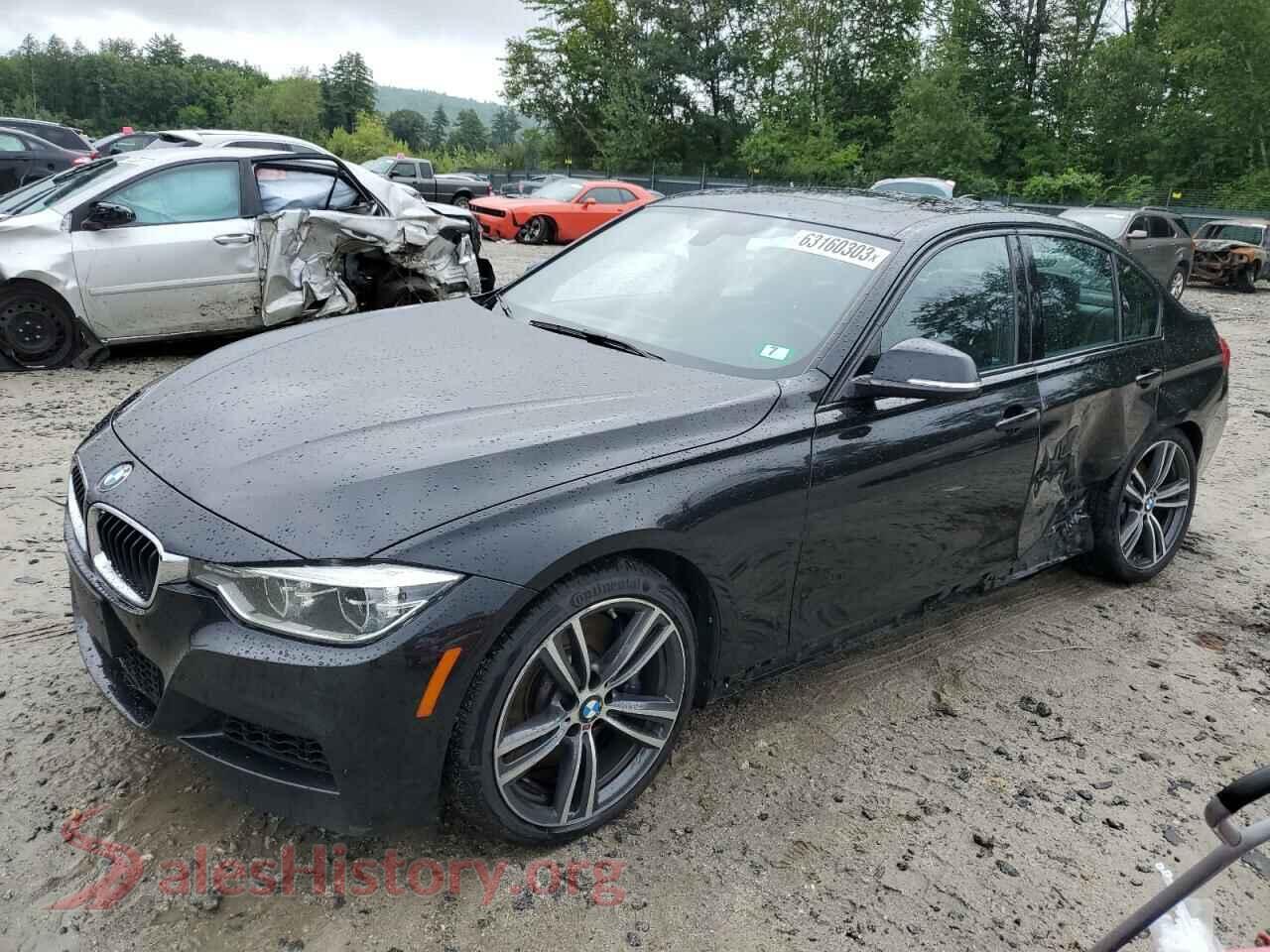 2016 BMW 3 SERIES — VIN WBA8B7G51GNT70696