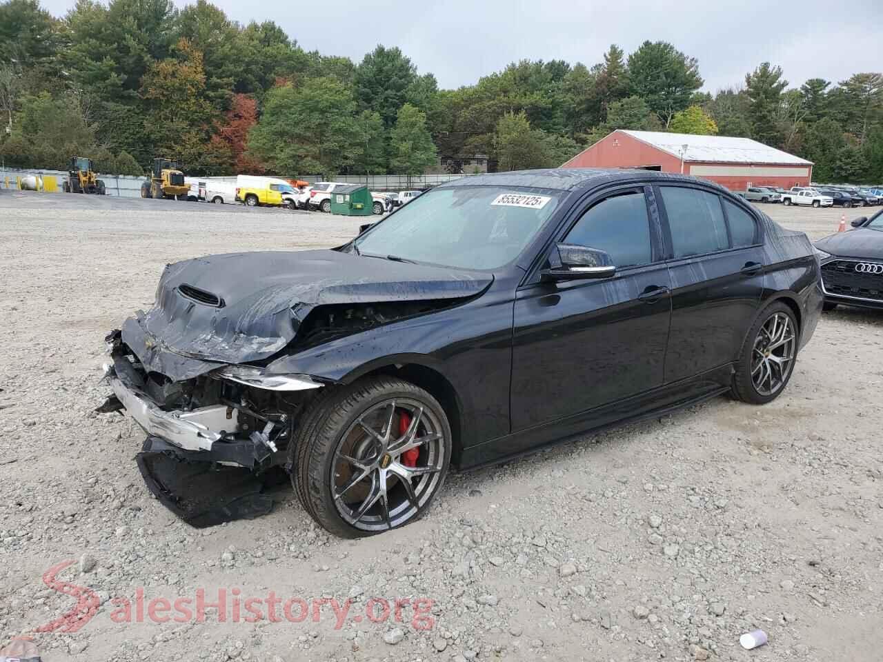 2018 BMW 3 SERIES — VIN WBA8B7G57JNU95077