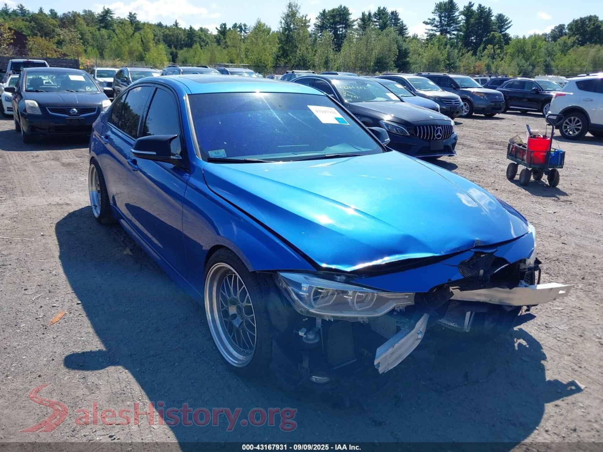 2016 BMW 340I — VIN WBA8B7G58GNT95126