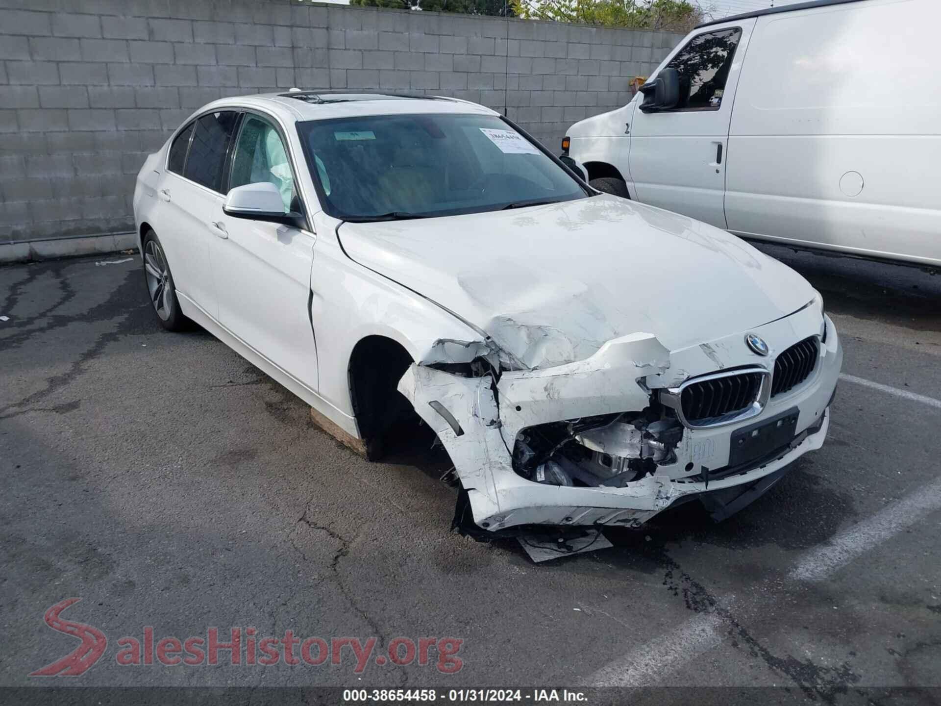 2017 BMW 330I — VIN WBA8B9C33HK884942