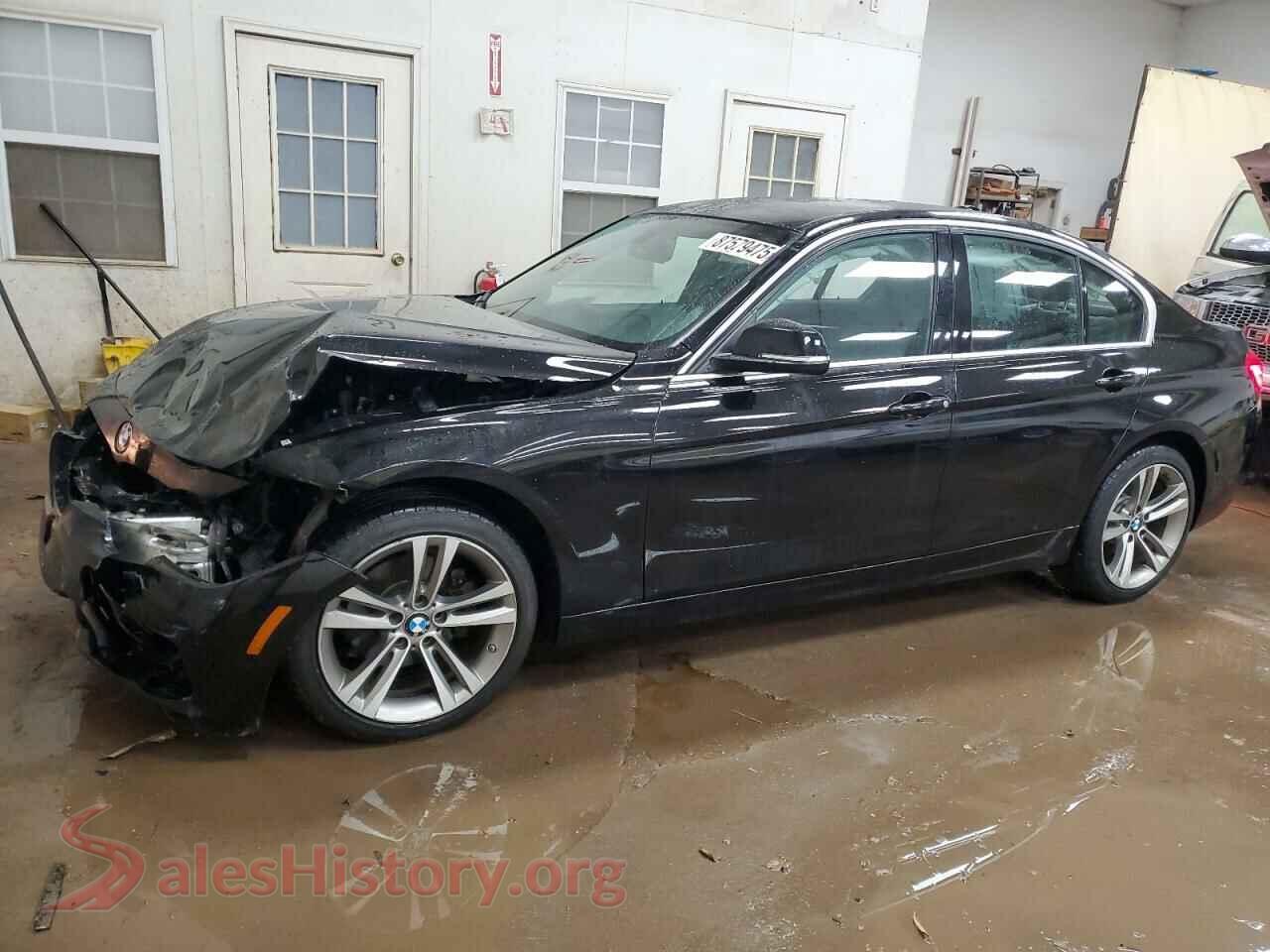 2017 BMW 3 SERIES — VIN WBA8B9C34HK886215