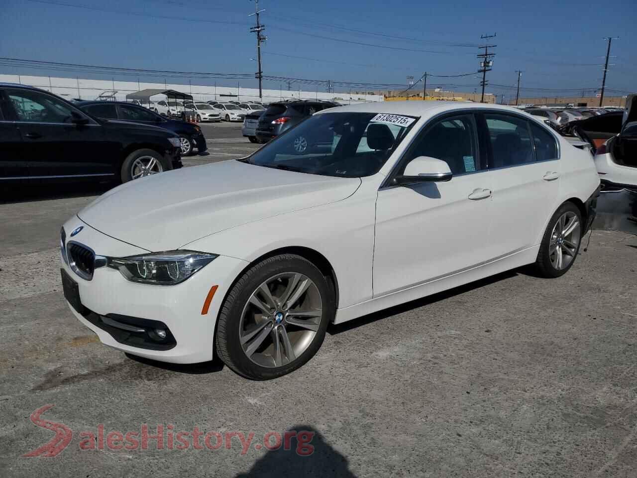 2018 BMW 3 SERIES — VIN WBA8B9C52JK676901