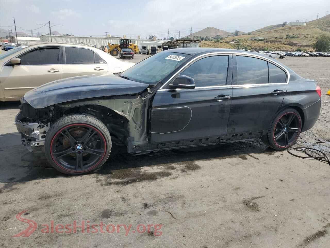 2017 BMW 3 SERIES — VIN WBA8B9C55HK884684