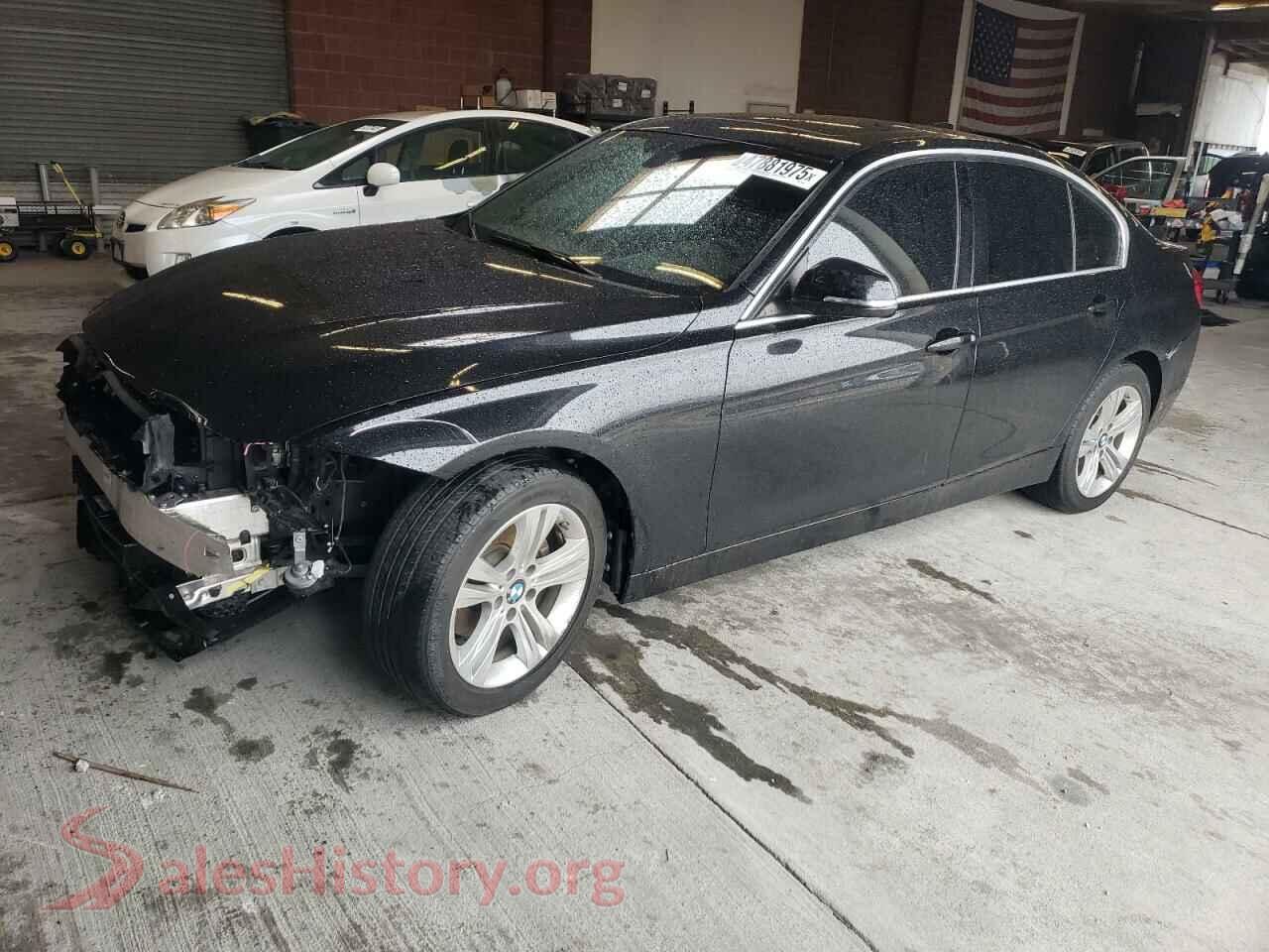 2017 BMW 3 SERIES — VIN WBA8B9G32HNU54022