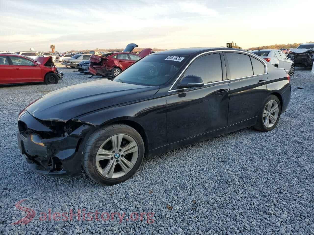 2017 BMW 3 SERIES — VIN WBA8B9G33HNU52618