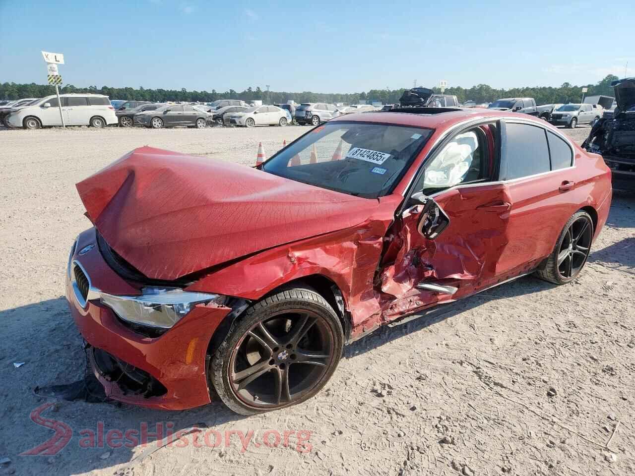 2017 BMW 3 SERIES — VIN WBA8B9G35HNU52653