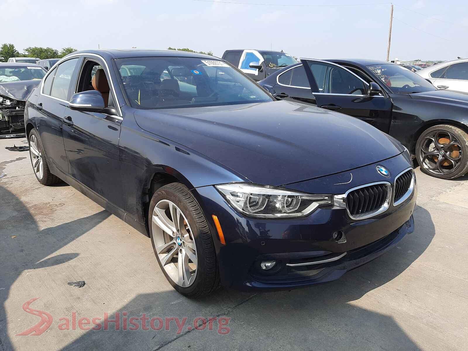 2017 BMW 3 SERIES — VIN WBA8B9G50HNU51069